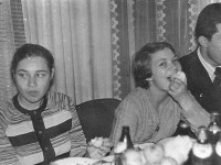 На юбилее клуба.