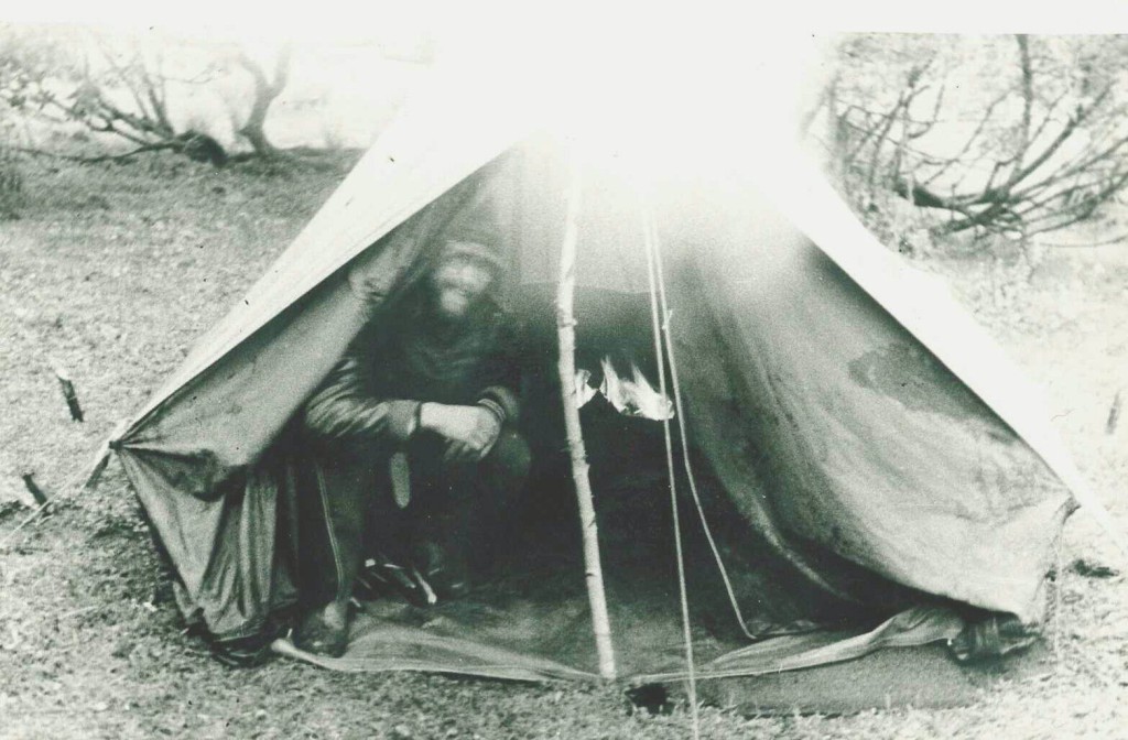 Проня в палатке 1